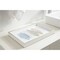 Amanti Art Decorative Wood Tray 13"x19" featuring 'Natural Swatches' by Wild Apple Portfolio by Wild Apple Portfolio Framed Art Print